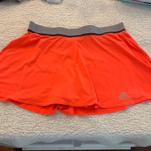 Cute orange tennis skirt